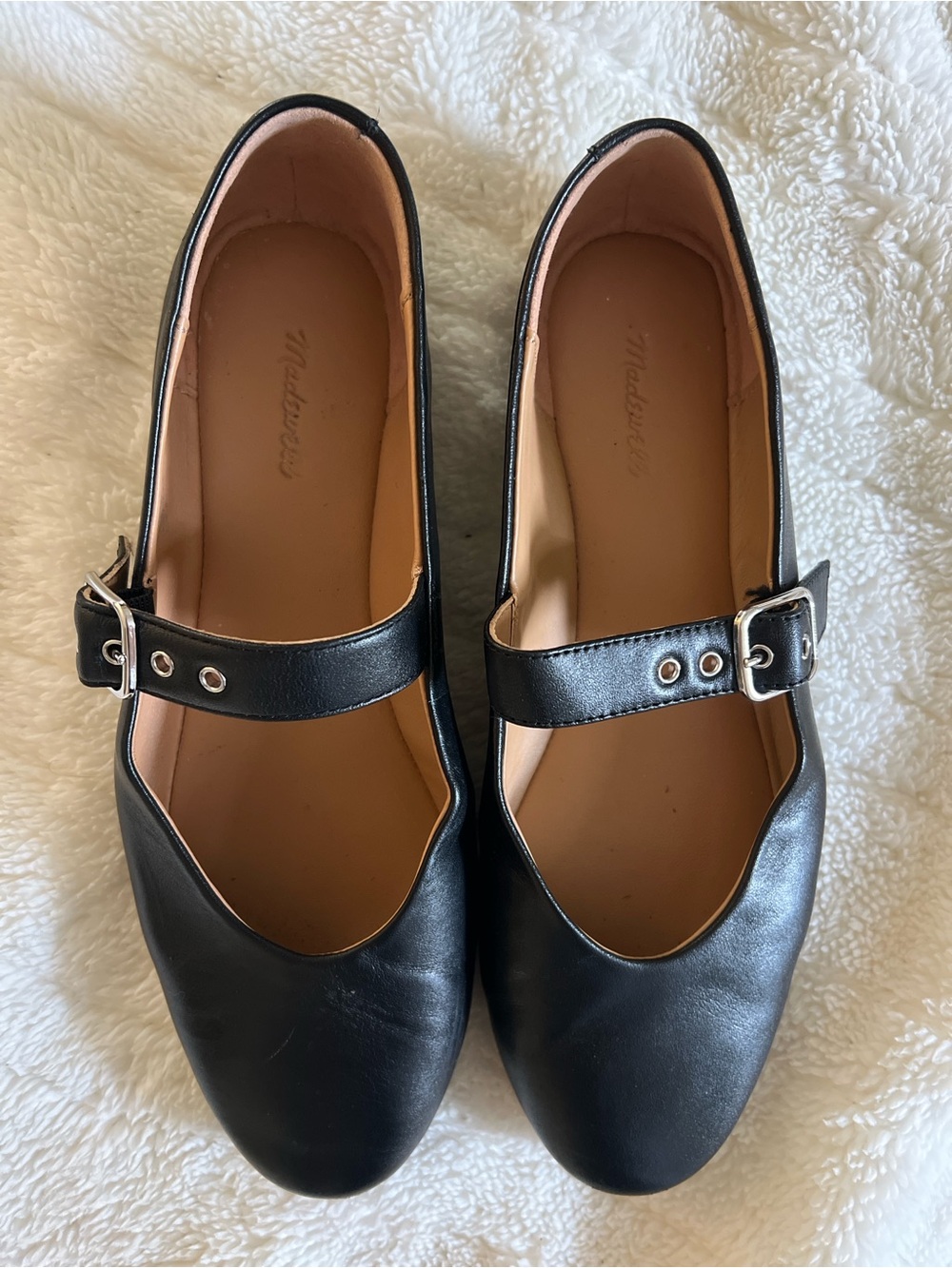 Madewell The Remy Mary Jane Flat - Picture 2 of 3
